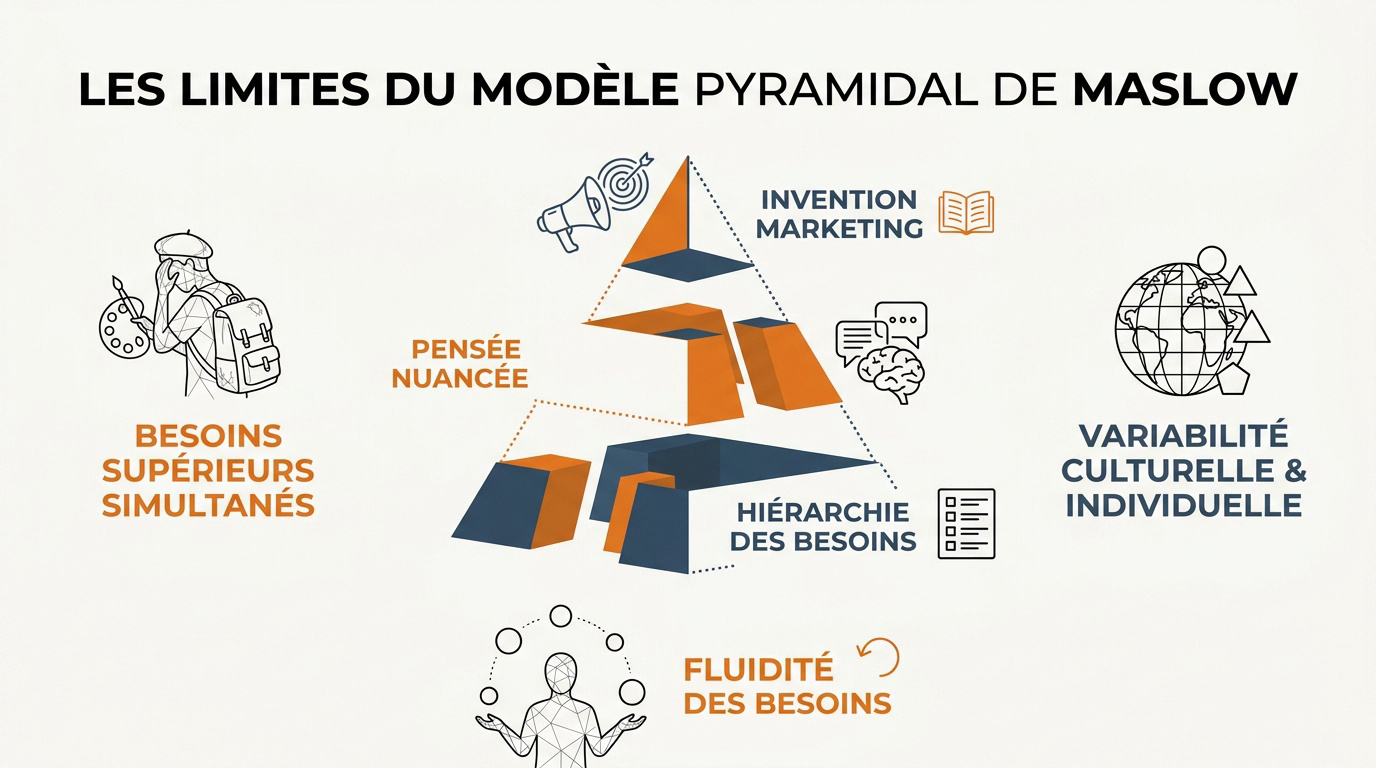 Critique de la représentation hiérarchique des besoins de Maslow en entreprise