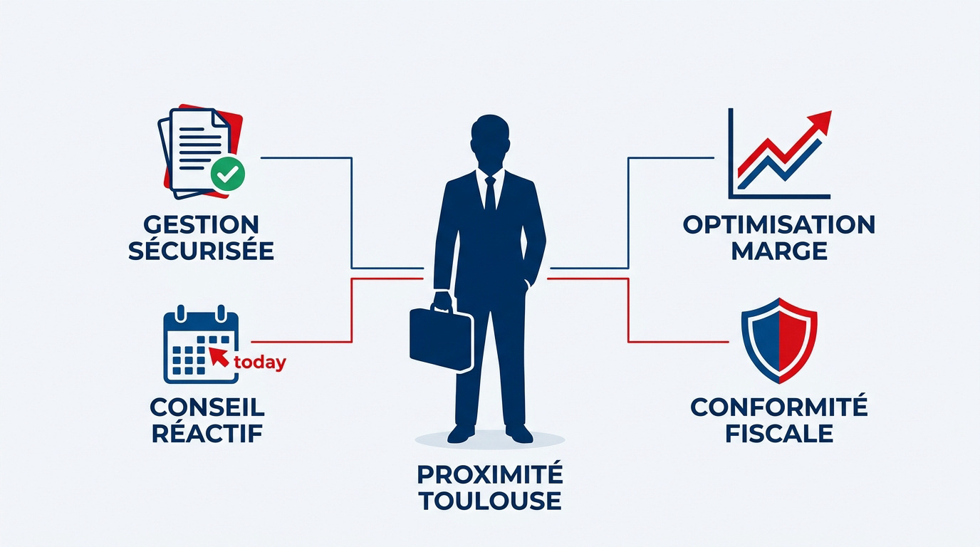 Bénéfices de l'accompagnement par un expert comptable à Toulouse pour les artisans et commerçants